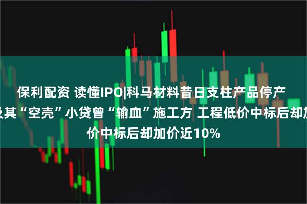 保利配资 读懂IPO|科马材料昔日支柱产品停产 控股股东及其“空壳”小贷曾“输血”施工方 工程低价中标后却加价近10%