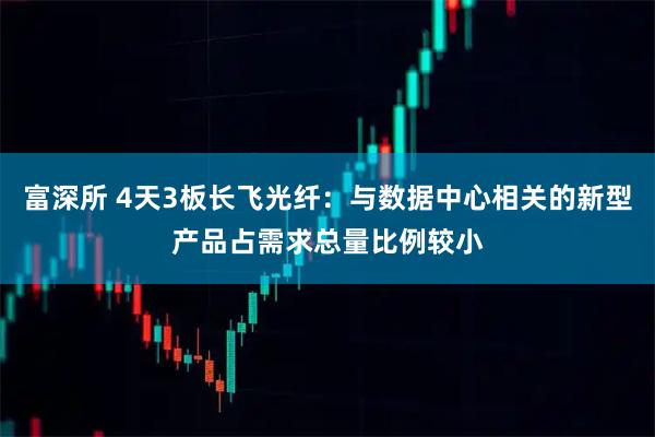 富深所 4天3板长飞光纤：与数据中心相关的新型产品占需求总量比例较小